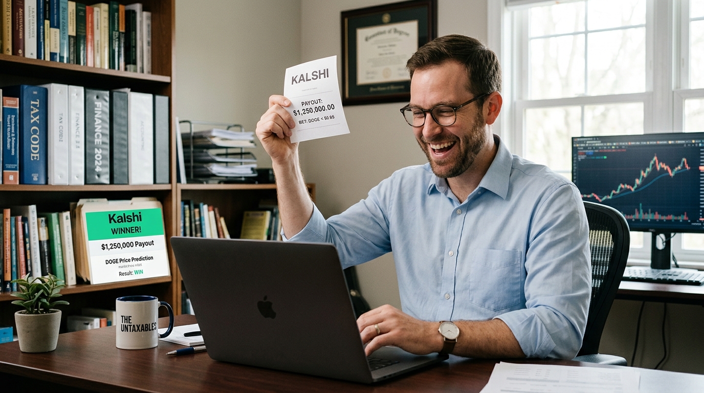 An Accountant Won a Big Jackpot on Kalshi by Betting Against DOGE — The Prediction Market Startup Story
