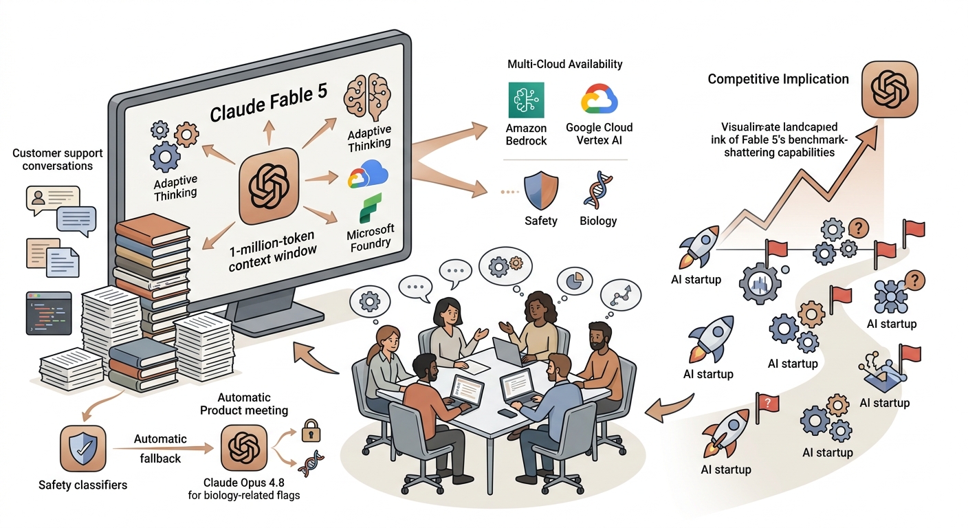 Claude Fable 5 Just Launched and Every AI Startup Needs to Recalibrate Their Model Strategy