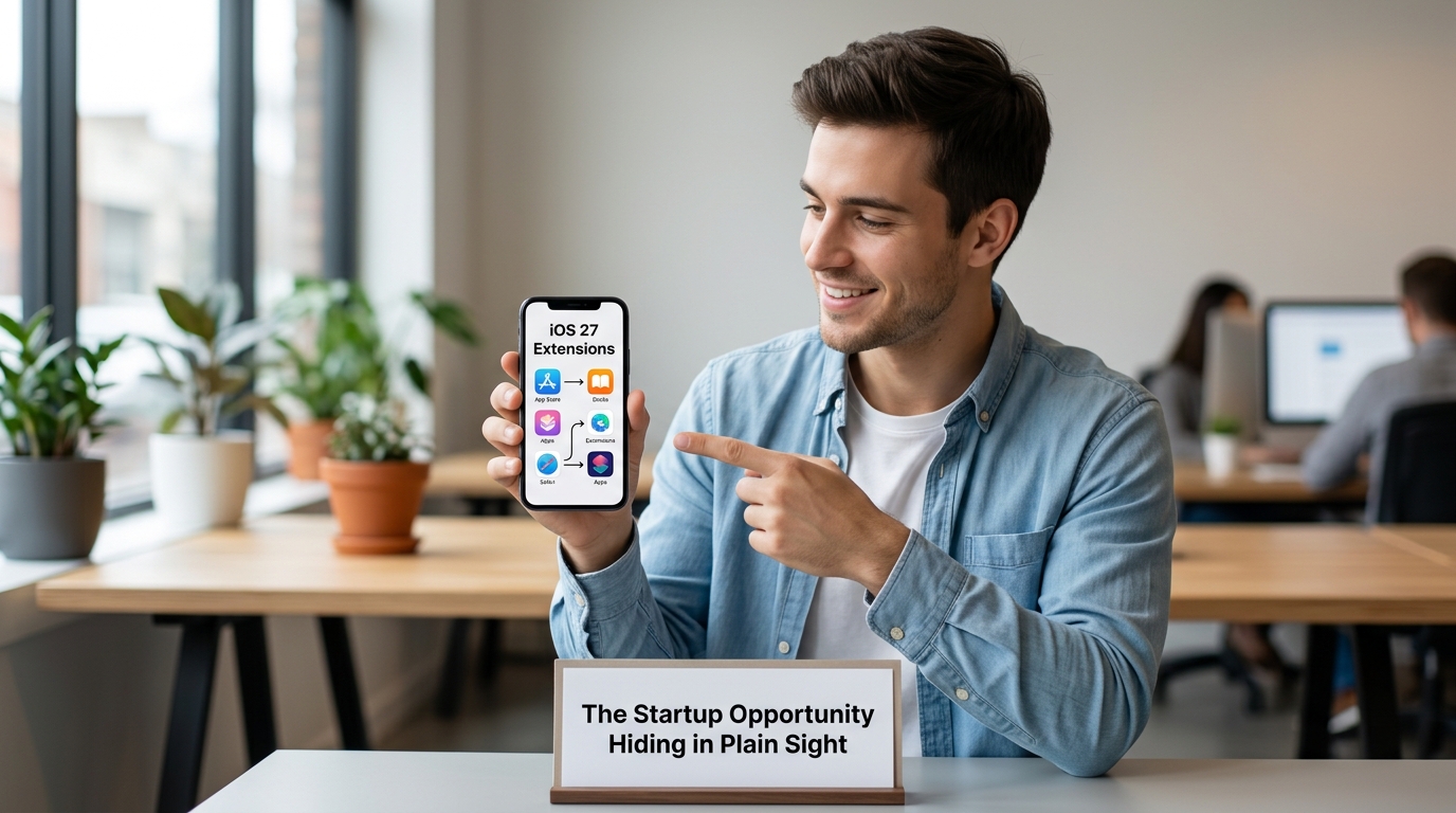 iOS 27 Extensions Opens a New App Distribution Channel — The Startup Opportunity Hiding in Plain Sight