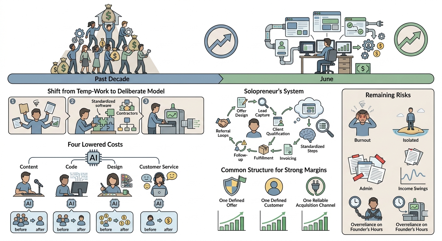 The Solopreneur Business Model Is Growing Faster Than Traditional Startups in 2026