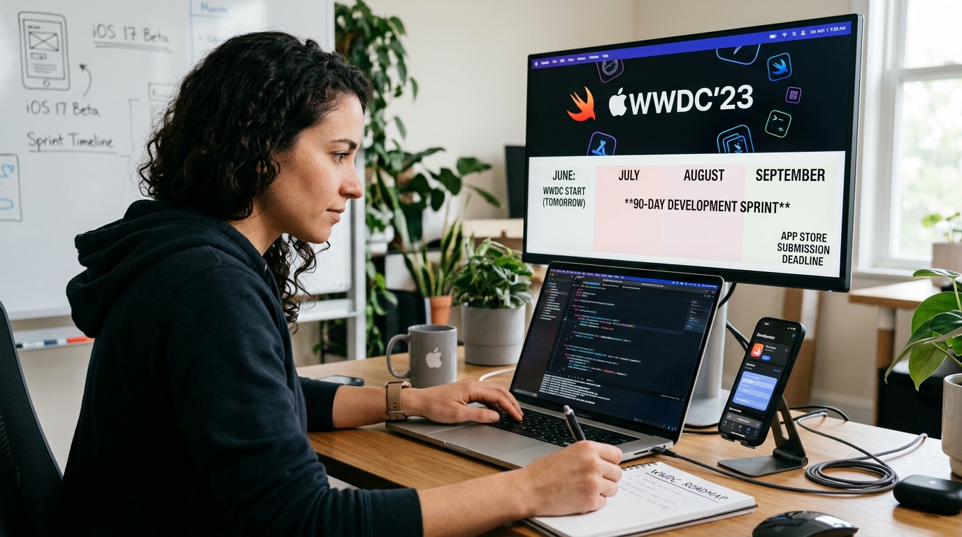 WWDC Tomorrow Means 90-Day Sprint for iOS Startups — Here Is the Exact Opportunity Window