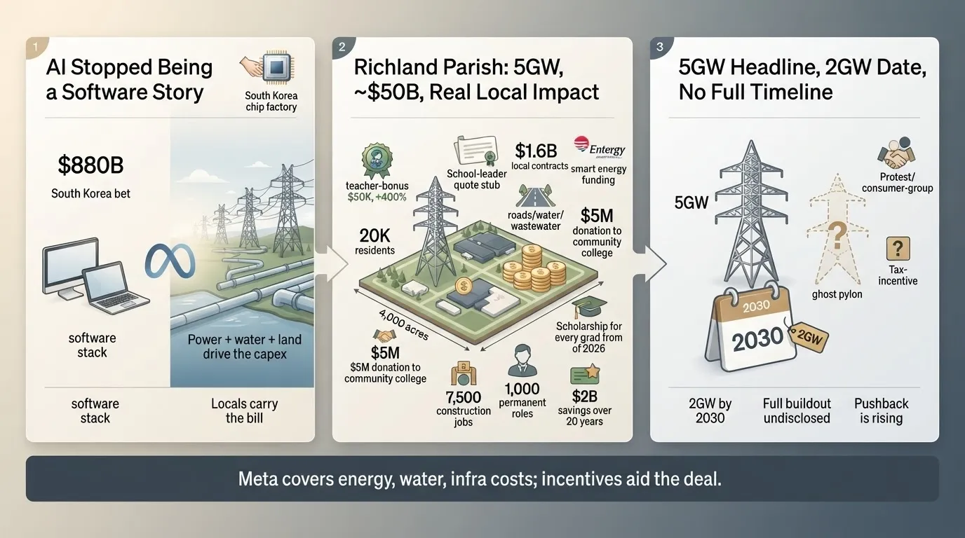 Meta Is Spending $50 Billion In A Town Of 20,000 People