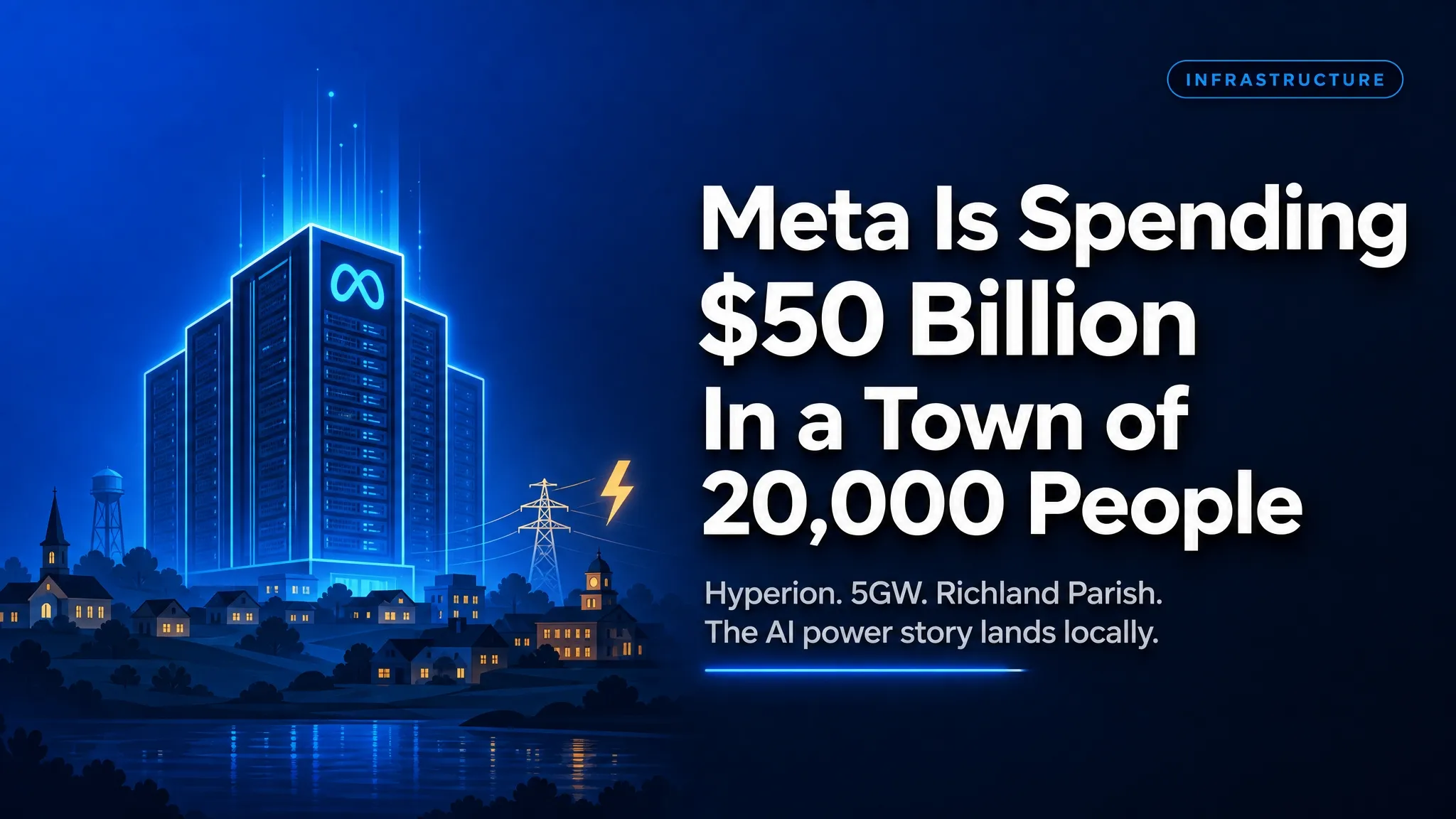 Meta Is Spending $50 Billion In A Town Of 20,000 People