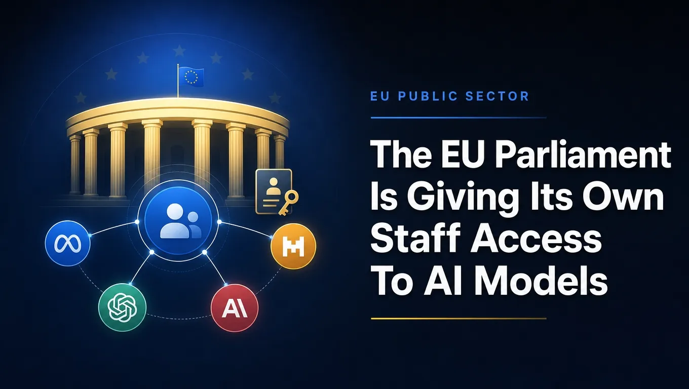 The EU Parliament Is Giving Its Own Staff Access To AI Models