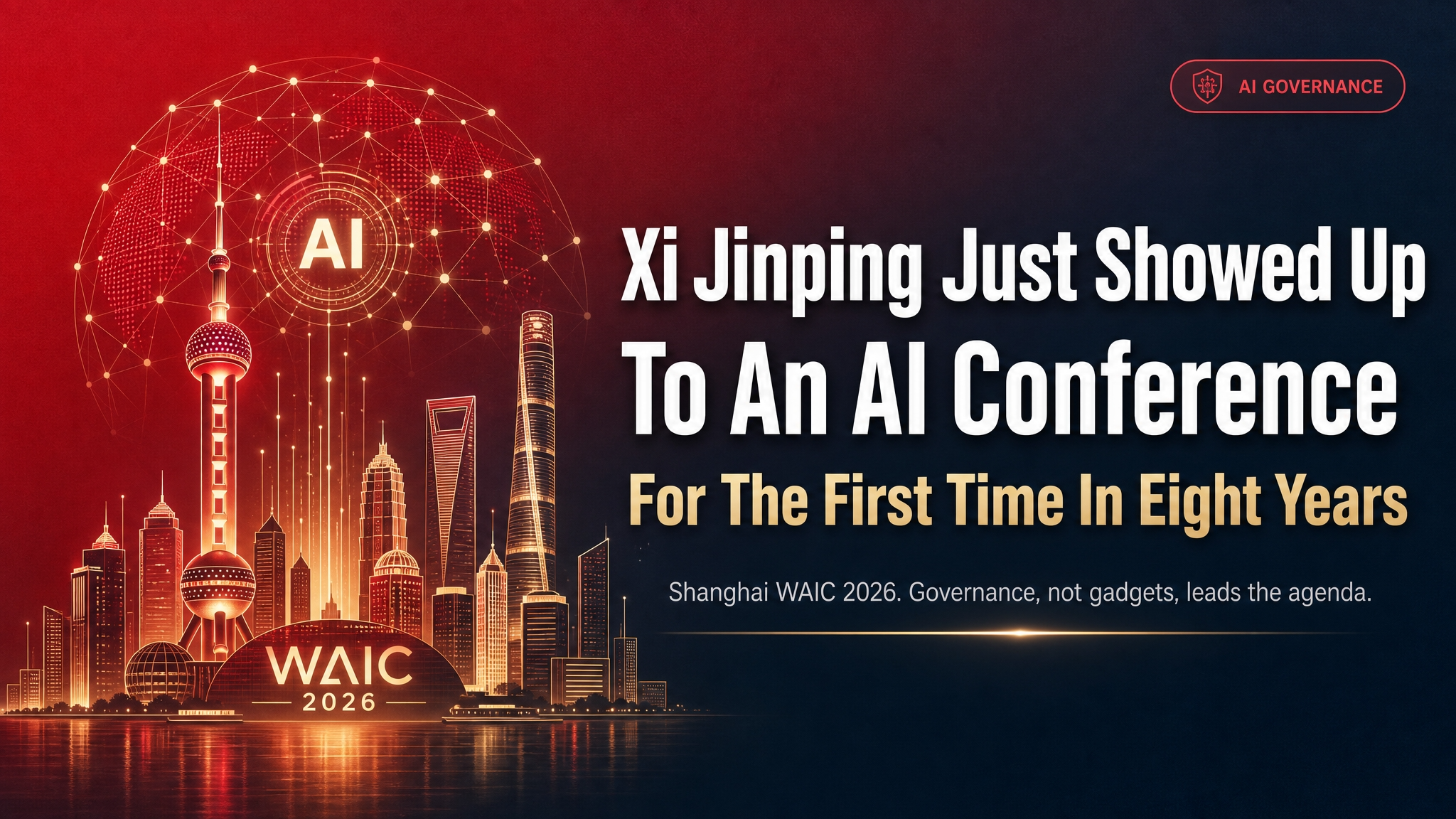 Xi Jinping Just Showed Up To An AI Conference For The First Time In Eight Years