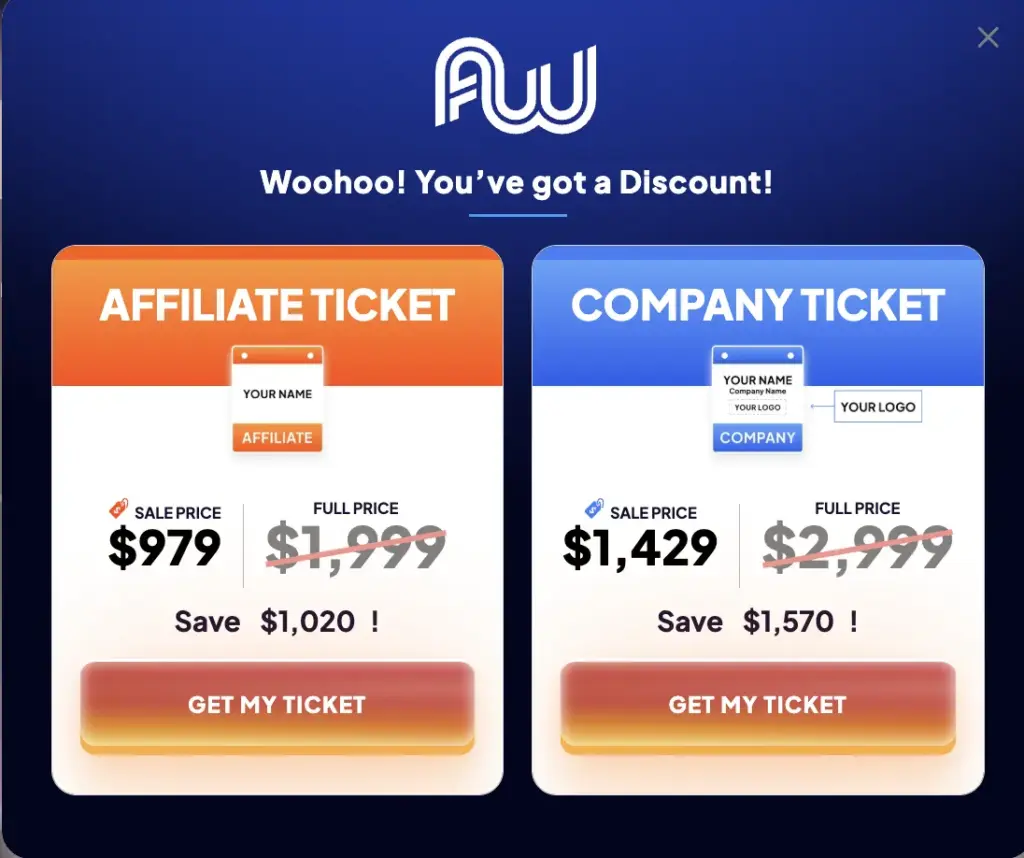 AWA Exclusive Pricing